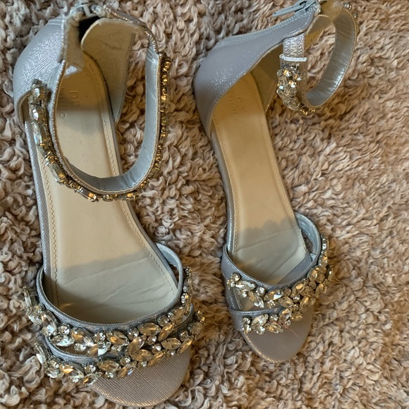 David’s Bridal sandals - Picture 1 of 3
